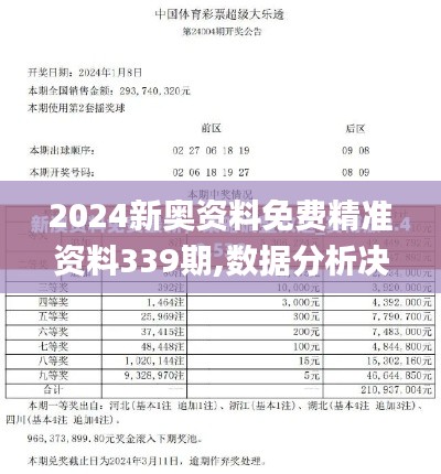 2024新奥资料免费精准资料339期,数据分析决策_开发版18.497-5
