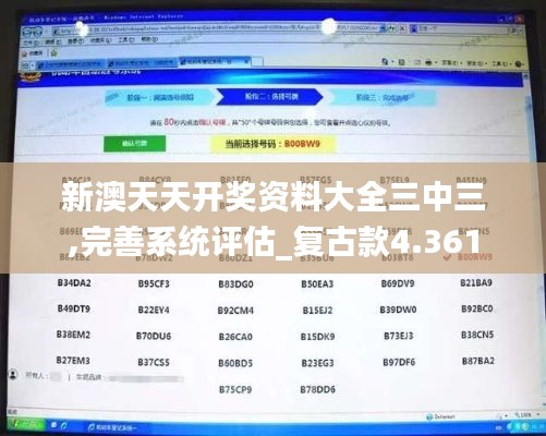新澳天天开奖资料大全三中三,完善系统评估_复古款4.361