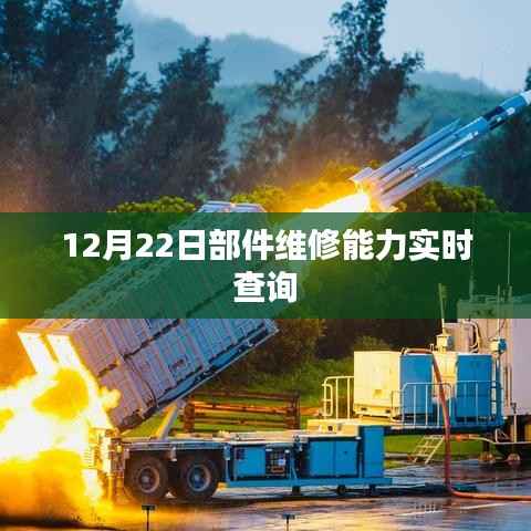 12月22日实时查询部件维修能力